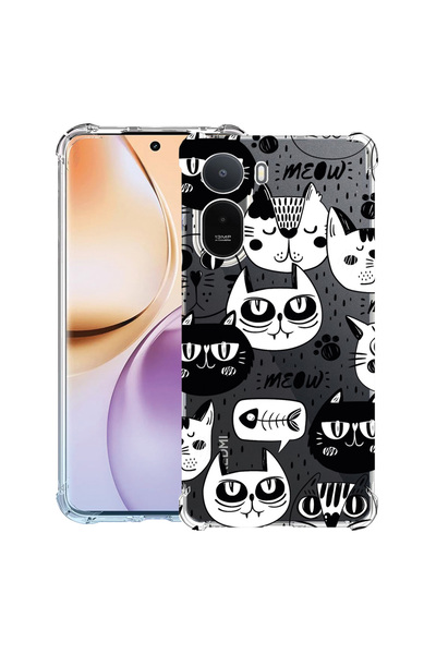 bestcase ® Husa Anti Shock Case For Xiaomi Redmi A7 Pro, Cool Cats, 3145728 A...