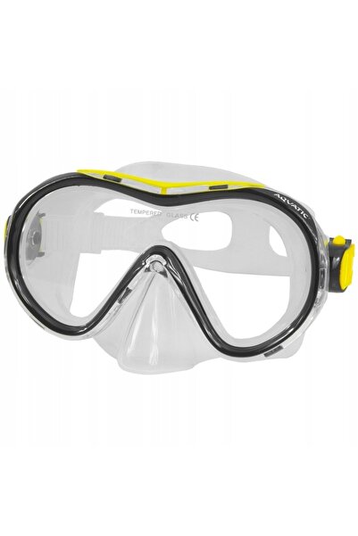 NO BRAND Mască de scufundări pentru copii Aqua Speed Enzo 269 Junior Galben