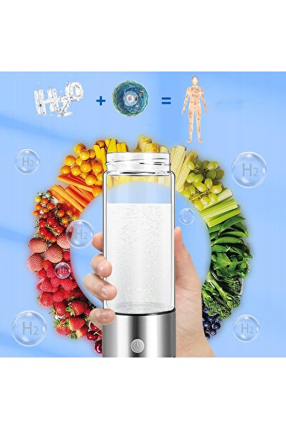 NO BRAND GENERATOR DE HIDROGEN ACTIV APĂ CU HIDROGEN 420 ML IONIZATOR DE APĂ ...