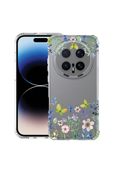 bestcase ®   Αντικραδασμική Θήκη Husa για Honor Magic 8 Pro, Πεταλούδες και Λ...