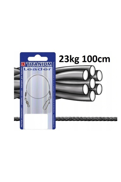Dragon Fir de pescuit spinning din titan 1x7, 23kg, 100cm