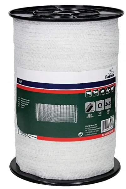 NO BRAND Bandă electrică pentru gard, 40mm 200m, pentru aparate de gard electric