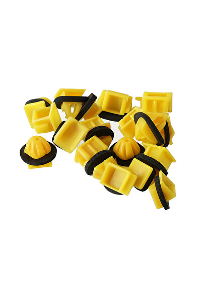 QWP Bulbi clips clipsuri fixare galben Hyundai set 10 bucati