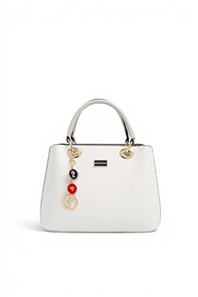 Silver Polo White - A.Grey Plain Women's Handbag Sp1272