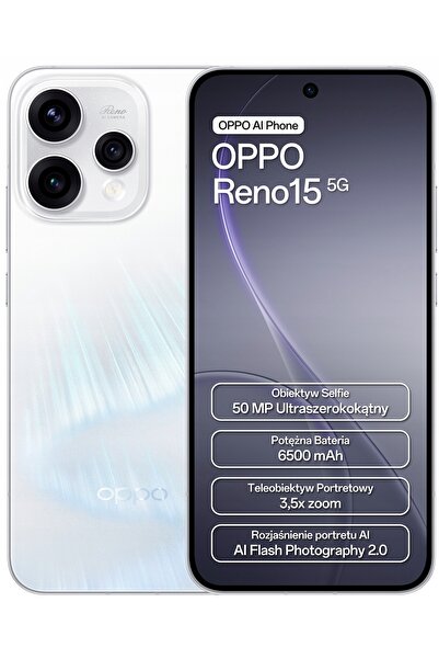 OPPORTUNO Smartphone Oppo Reno15 5G 8/512GB Alb