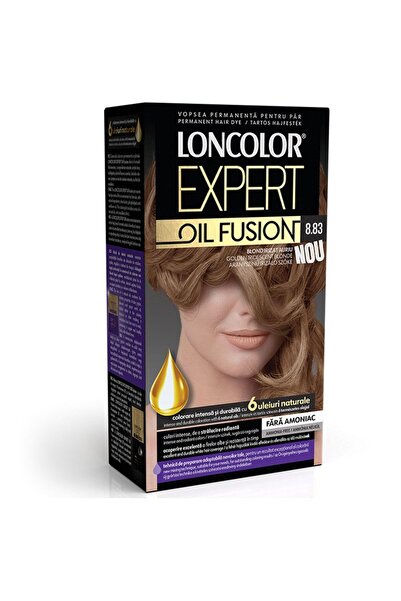 Loncolor Expert Vopsea pentru Par, Oil Fusion, 8.83 Blond Irizat Auriu