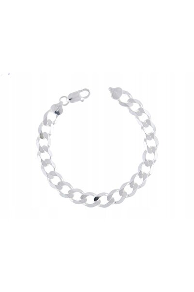 NO BRAND Brățară de argint Pancerka 21cm 19Gr 9,3mm Italia