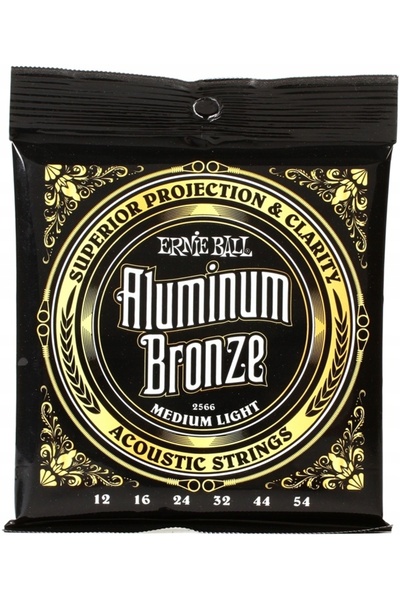 NO BRAND Corzi ERNIE BALL 2566 Bronz de Aluminiu (12-54)