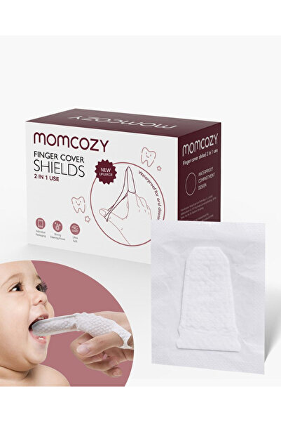 Momcozy Șervețele orale în formă de degetar pentru bebeluși, 30 bucăți