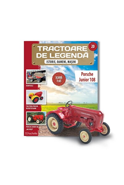 Hachette Sigilat- Porsche Junior 108 Marea Britanie- Nr 20- Tractoare de Lege...
