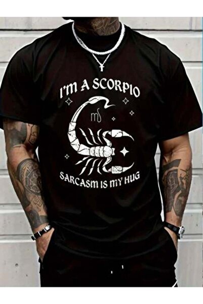 799 100% Cotton Casual Tshirt Sarcastic Scorpio Zodiac Sign Birthday Astrolog...