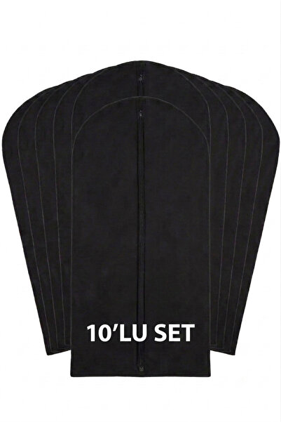 Simply Now Husă pentru costum negru 60x100 cm Husă de protecție pentru îmbrăc...
