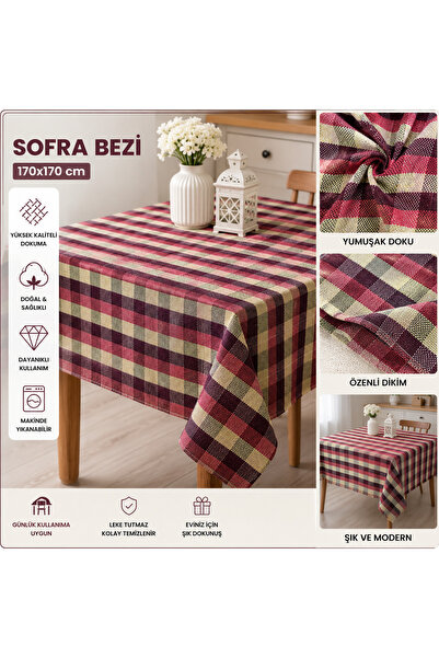 kuruçay pet sofra bezi 170x170