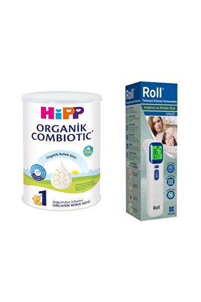 Hipp 1 Organik Combiotik Devam Sütü 350 gr & Roll Derece Temassız Alından ve ...