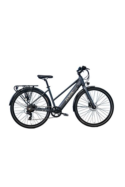 TORC T 4 W 7-V HD Elektrikli Şehir Bisikleti - Füme-Gri - 46 Cm