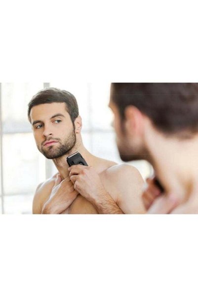 Green Lion Duo Shave Hair Trimmer & Shaver with 60min Working Time / IPX7 Waterproof / Stainless Steel Blade / Travel Lock Function / 2 Levels Speed - Black