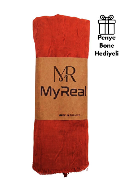 MyReal شال من خيزران الكراش - نسيج طبيعي لا يحتاج للكي (90x200 سم)