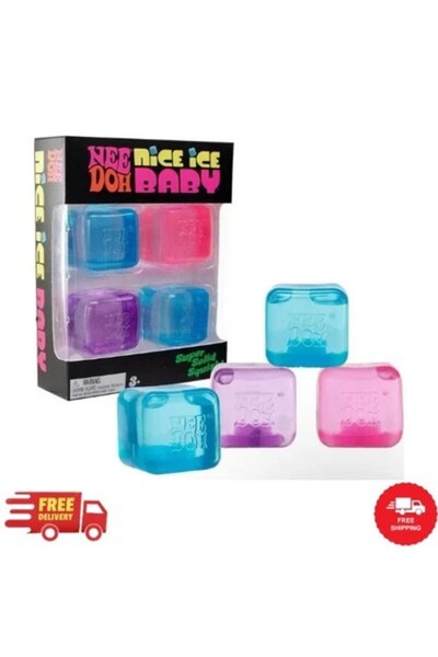 Needoh Nice Ice Pack Mini Cubes Squishy