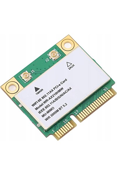 Intel AX210 mini 5374mbps Bluetooth 5.2 Placă de rețea internă Wi-Fi