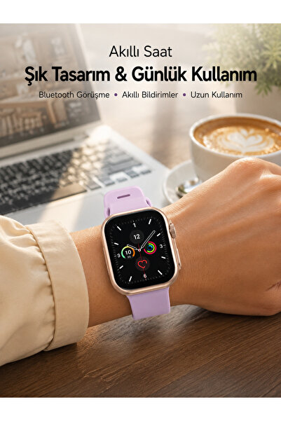 Genel Markalar Bluetooth Telefon Görüşmesi, Nabız Ölçümü ve Uyku Takibi Özell...