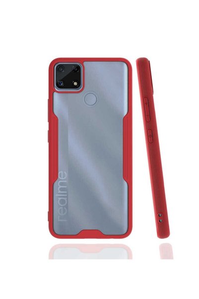 Ummeslem Compatible Case for Realme C25 Colorful Silicone Matte Back Cover wi...