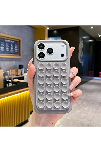 botyco Iphone 17 Pro (6.3 inç) Uyumlu 2'si 1 Arada Magsafeli Vakumlu Vantuz v...
