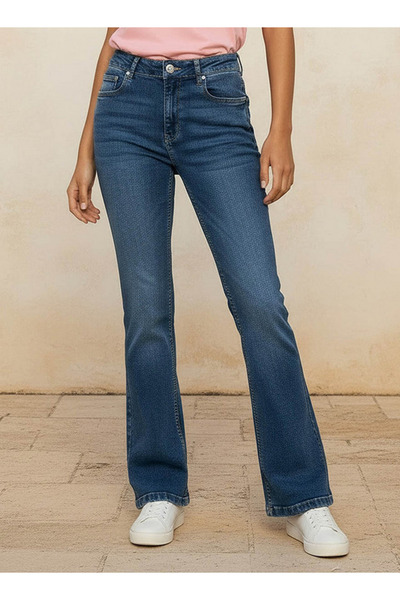 Lee Cooper Women High-Rise Bootcut Jeans