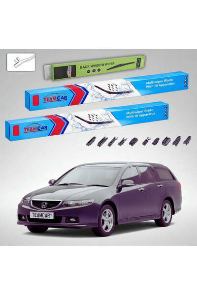 TEAMCAR Υαλοκαθαριστήρες Honda Accord 7ης Γενιάς Tourer (CM) Στέισον 2003-200...