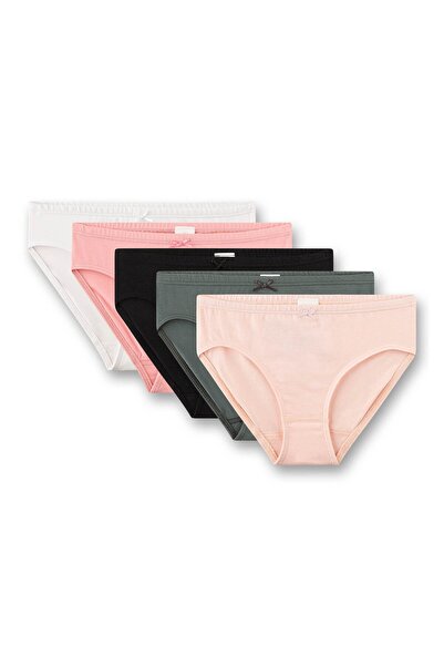 Sanetta Mädchen Rioslips 5er Pack - Teens, Single Jersey, Baumwoll-Stretch