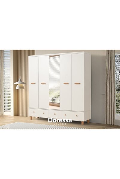 Doressa Living Litte 5 Kapılı Gardırop
