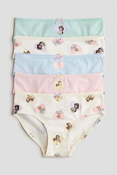 H&M 5-pack printed cotton briefs