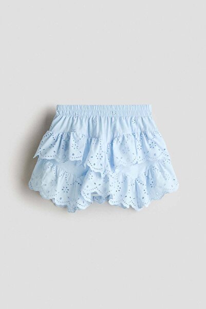 H&M Broderie anglaise cotton skirt