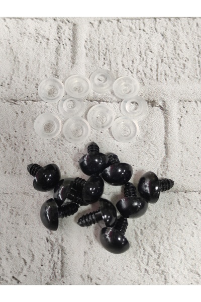 HOBİKİDS Ochi cu filet Amigurumi de 14 mm, 10 PERECHI (20 BUCĂȚI)