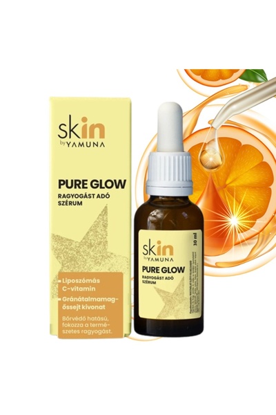 Yamuna skIN - Pure Glow - ser iluminator cu vitamina C
