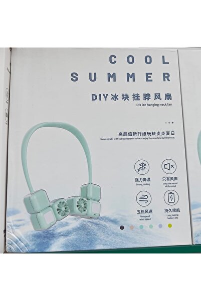 Generic Brand Cool Summer DIY portable neck fan