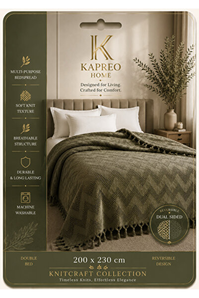 Kapreo Home Craft Collection Premium Çift Kişilik Pike 200 x 230