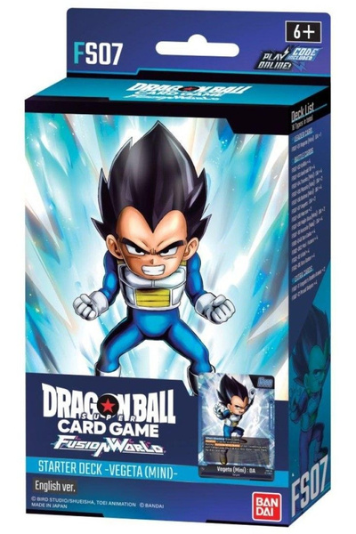 BANDAI Dragon Ball Super Card Game Fusion World Starter Deck FS07 EN