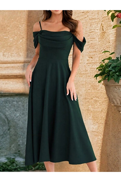 Beruflic Women's strapless, off-the-shoulder, heart-neckline, long, imported ...