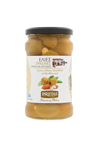 BRETAS ΜΠΡΕΤΑΣ ΕΛΙΕΣ ΠΡΑΣΙΝΕΣ ΓΕΜΙΣΤΕΣ 314ml - (ΑΜΥΓΔΑΛΟ) (ΒΑΖΟ)
