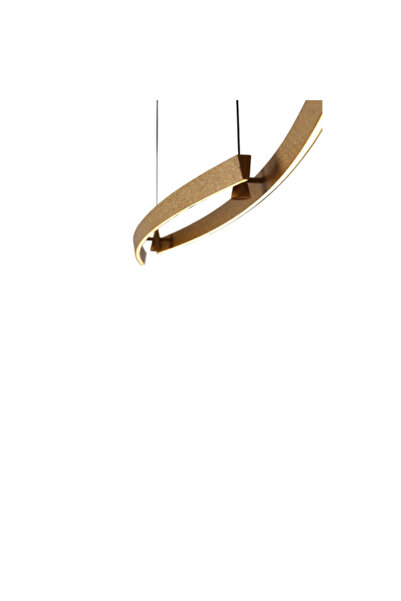 Siera Golden Ice Crack Line Pendant Aluminum and Iron LED Edison P 24807