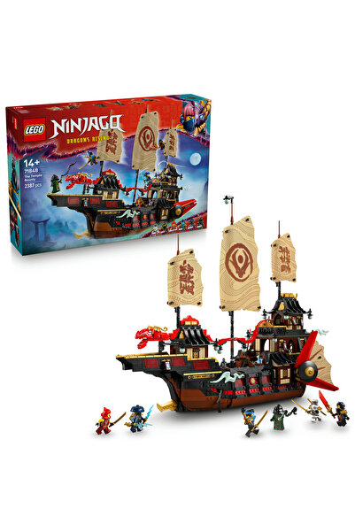 LegoPazar LEGO NINJAGO Templul Perla, set de construcție cu șase minifigurine