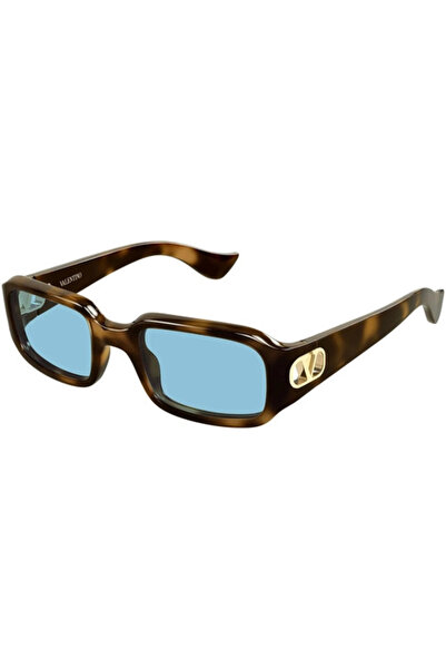 Valentino Vg0016S 003 Havana Rectangular Women's Sunglasses