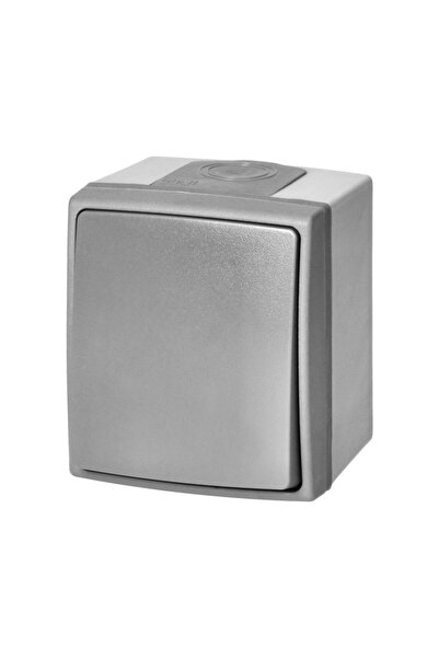 Orno Întrerupător simplu AQUATIC PRO OR-OE-7400/GR, 230V, 10A, Montaj la supr...
