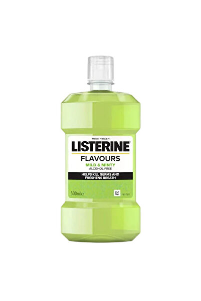 Listerine ΣΤΟΜΑΤΙΚΟ ΔΙΑΛΥΜΑ 500ml - (MILD ΚΑΙ MINTY)