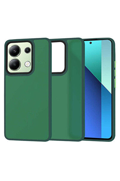 Techsuit Husă pentru Xiaomi Redmi Note 13 4G, Seria HaloFrost, verde închis -...