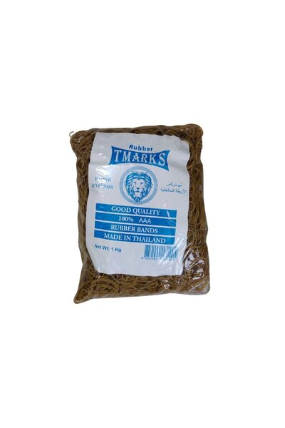 caris gold ae TMARKS 100% Natural Rubber Bands AAA Quality Natural Color 1 Kg