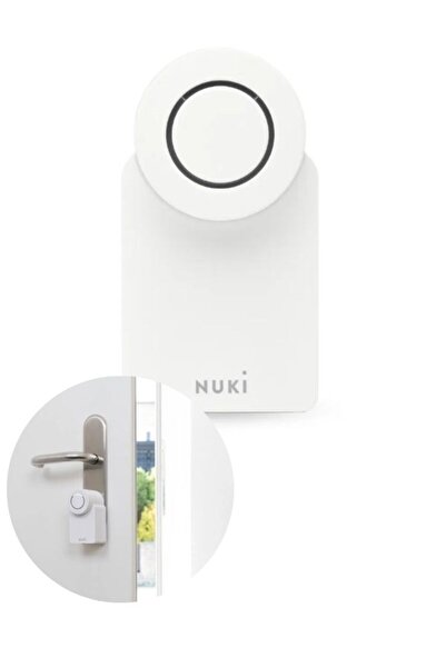 GÜMRÜK BEY Nuki Smart Lock 3.0 – Akıllı Kapı Kilidi, Uzaktan Kontrol ve Otoma...