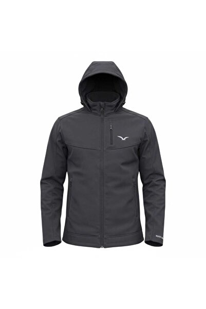 Sınwear Men's Smoked Fleece-Lined Water and Wind-Resistant Outdoor Softshell ...