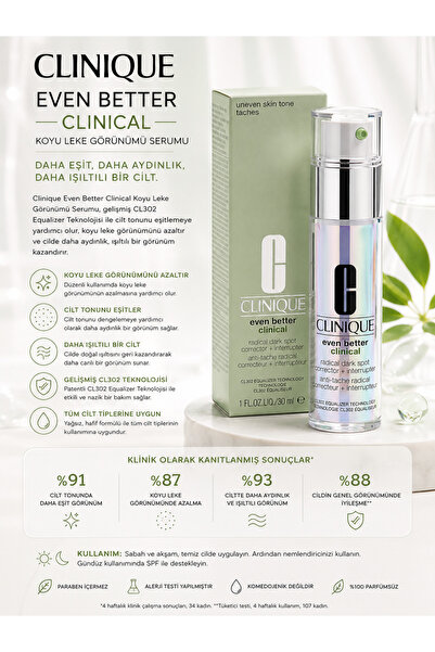 Clinique Even Better Clinical Serum 30 ml - Anti-Blemish, Skin Tone Equalizin...