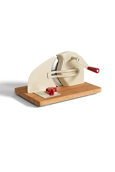 lumina shop Manual Adjustable Bread Slicer Hand Crank Slicing Machine, Multif...